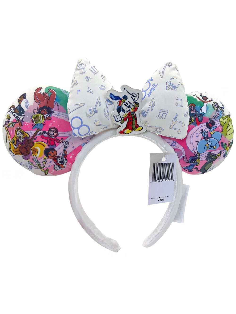 100 Years Special Moments Music Band Leader Mickey Ears Headband